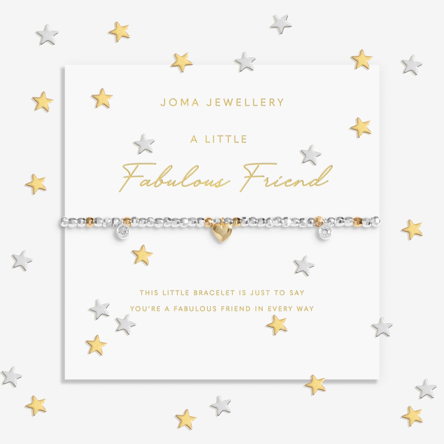 Joma Jewellery - Sparkle Confetti A Little 'Fabulous Friend' Bracelet