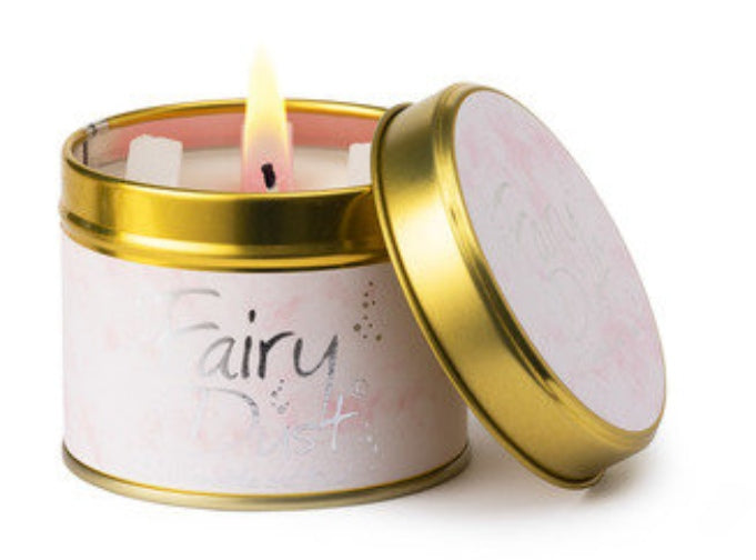 Lily Flame  - Fairy Dust, A Magical  Scented Candle In A Tin