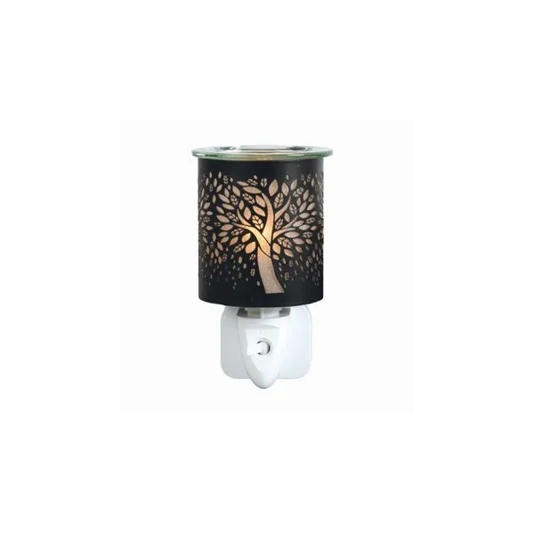 Aroma - Black Tree of Life Silhouette Plug - In Electric Wax Melter - 13am