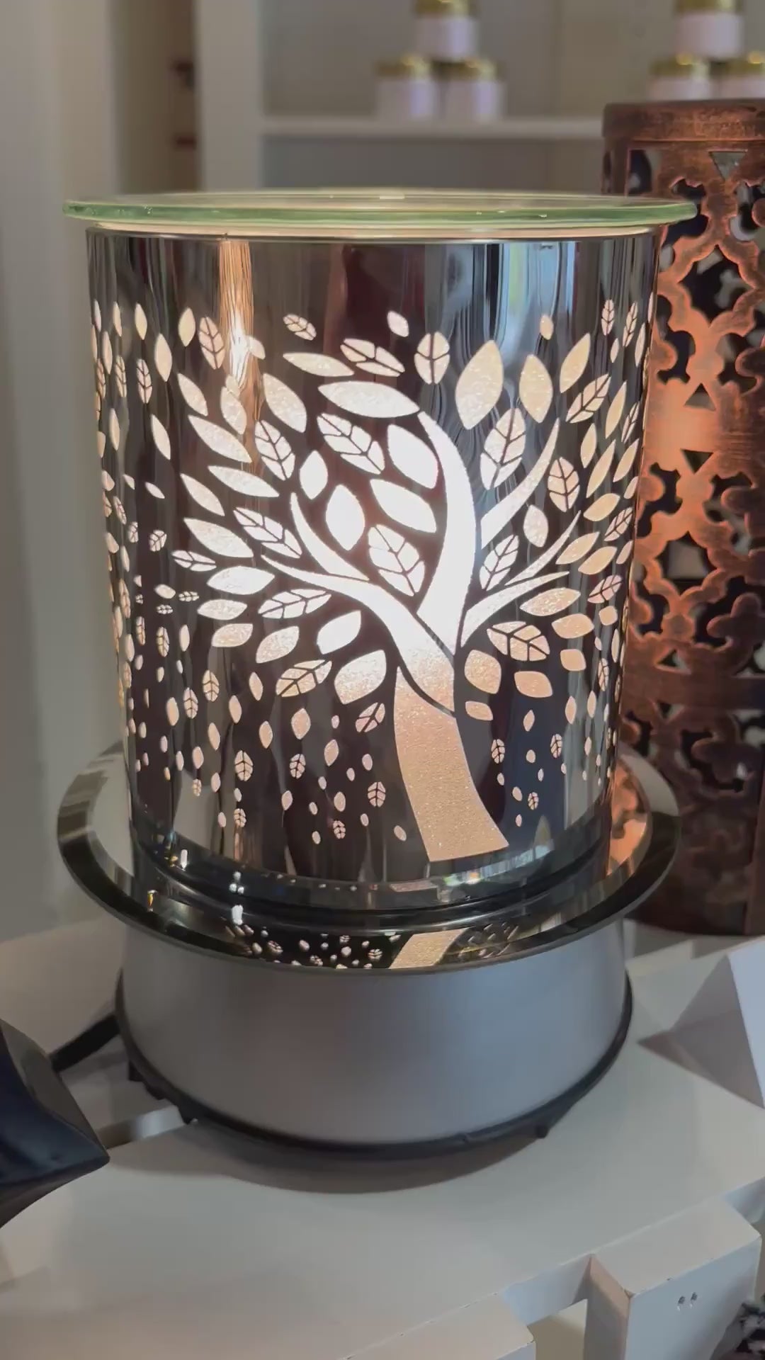 Aroma - Seated Fairy Carousel Wax Melter 19cm- Electric Rotating warmer